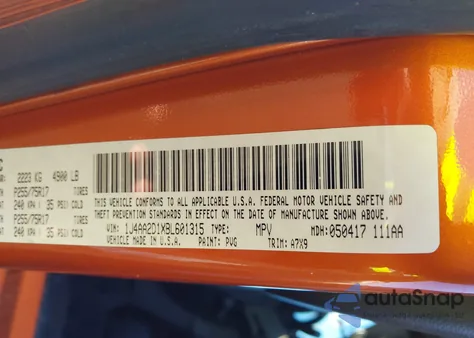 2011 Jeep Wrangler Sport from USA, damaged, VIN 1J4AA2D1XBL601315